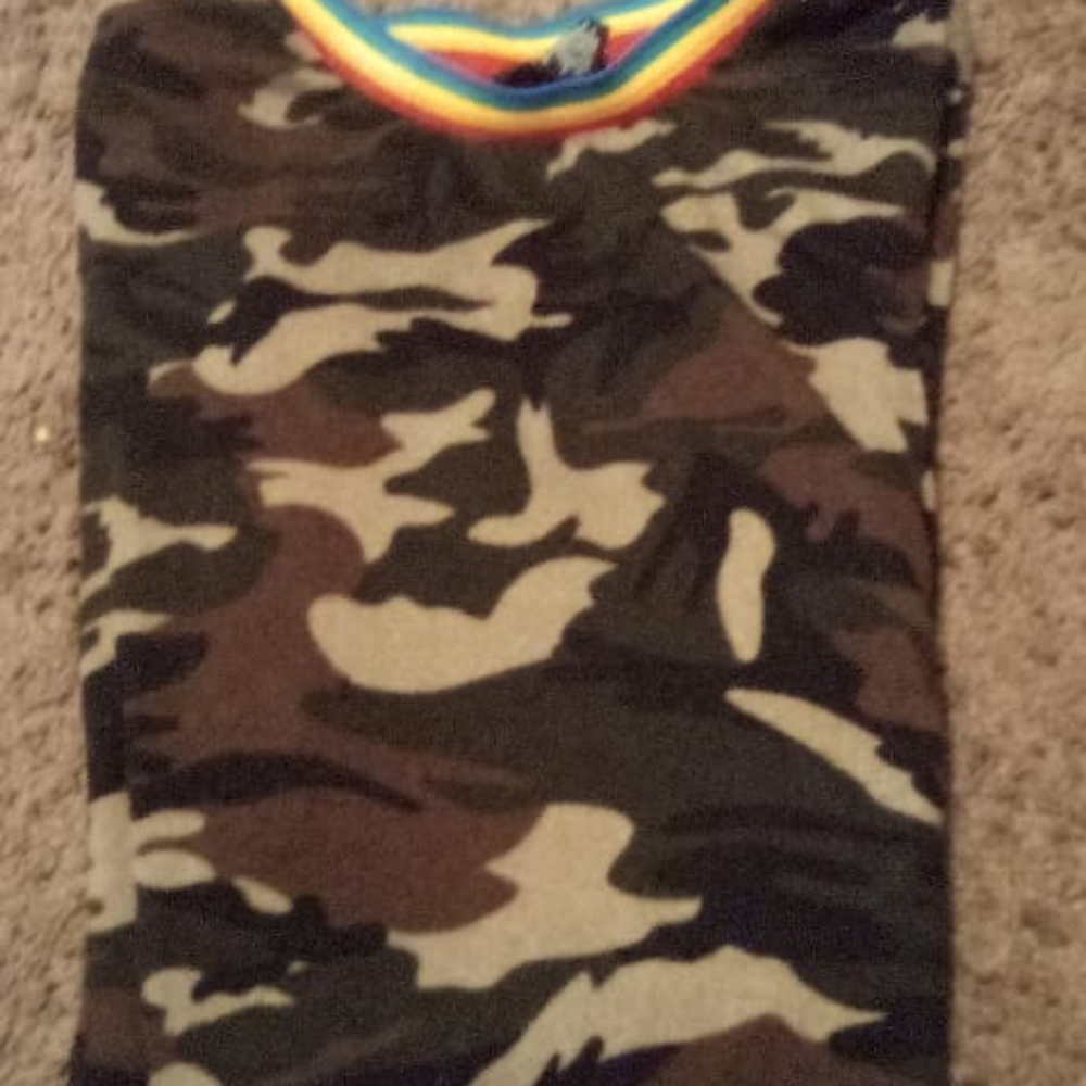 Camo Long sleeve tee